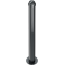 Ornamental bollard | steel tube � 102 / 76 mm | stationary, to be fixed by plugswith base plate � 180 mm | without eyelet